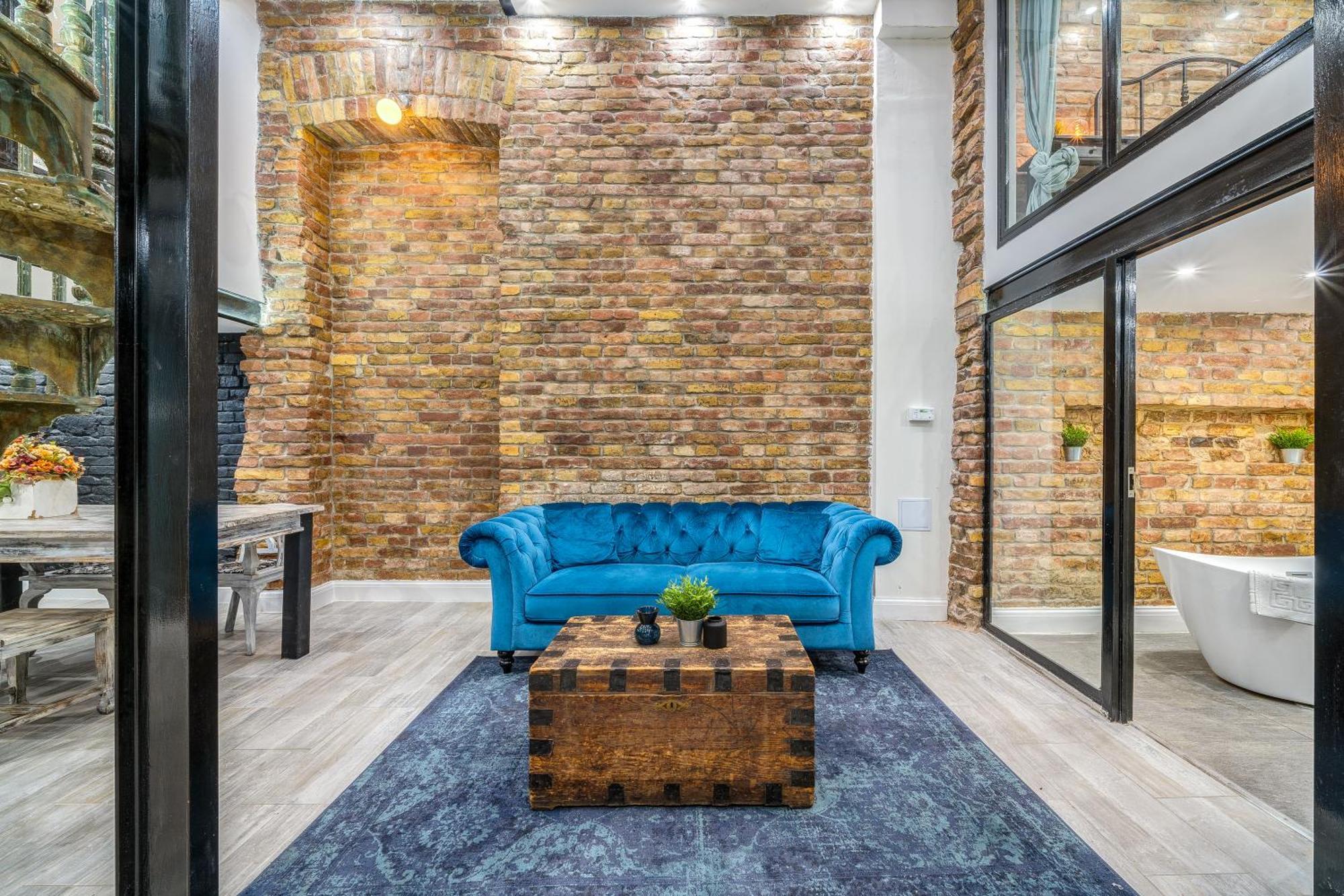 City Center Loft Haven: Modern Elegance Budapest Esterno foto